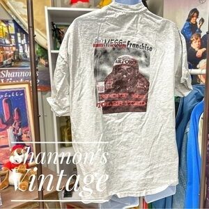 Air Force The Right Stuff promo VNTG 1990s sz XXL single stitch tee A23